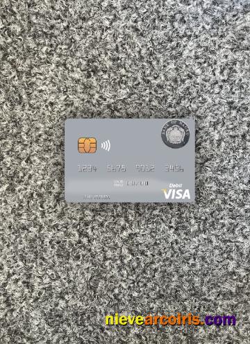 Nauru Bank of Nauru visa debit card photolook